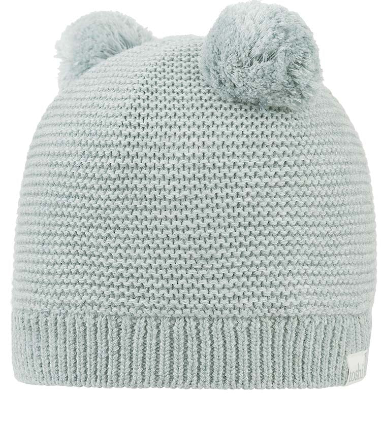 Toshi Organic beanie snowy ice in blue
