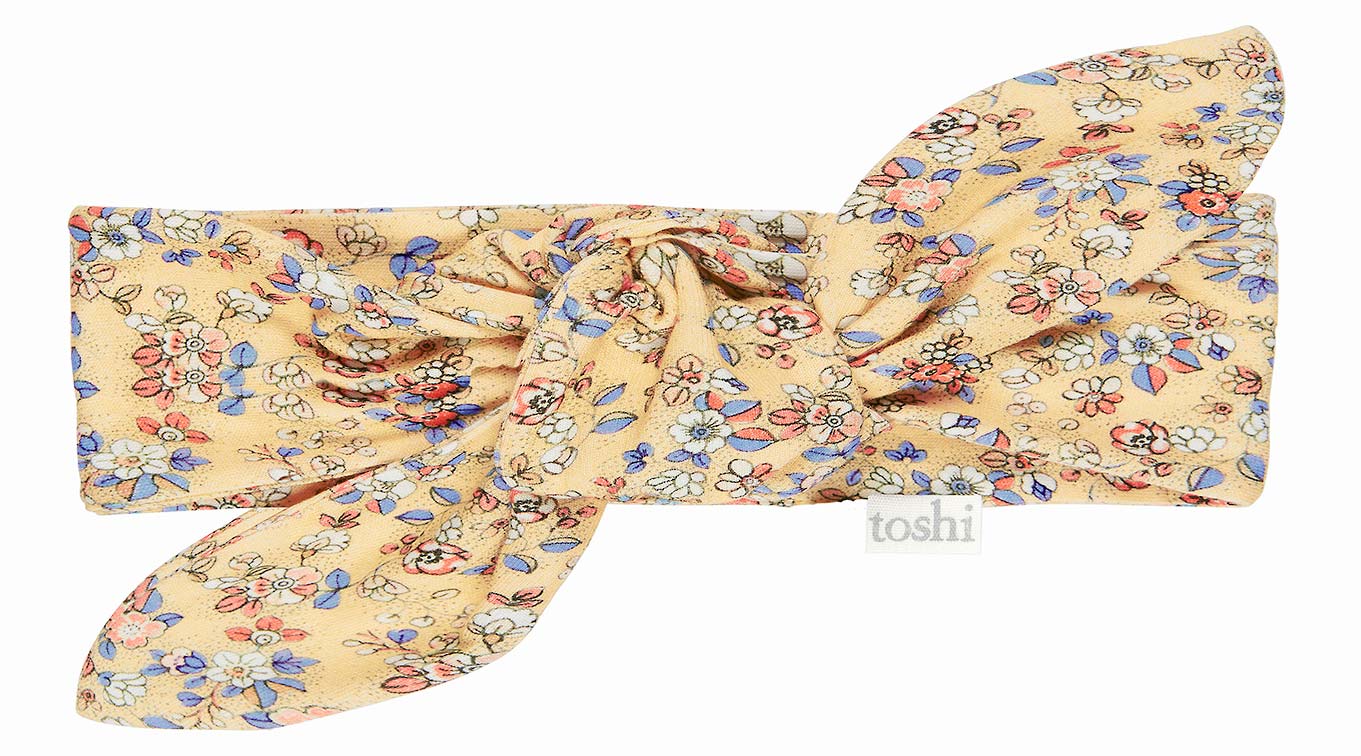 Toshi baby headband libby sunny in yellow