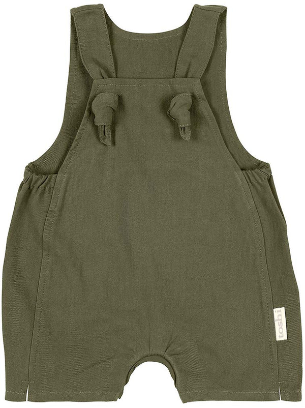 Toshi baby romper olly forest in green