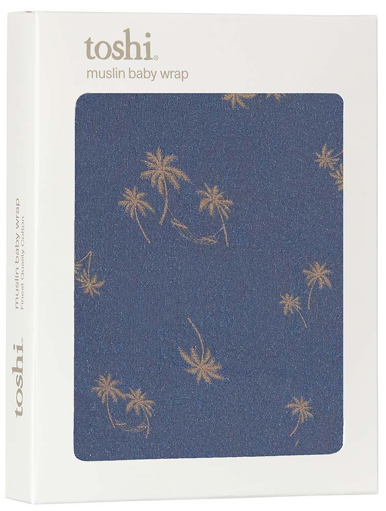 Toshi muslin wrap dreamer in blue