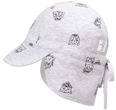 toshi-flap-cap-bambini-big-cats-in-multi colour print