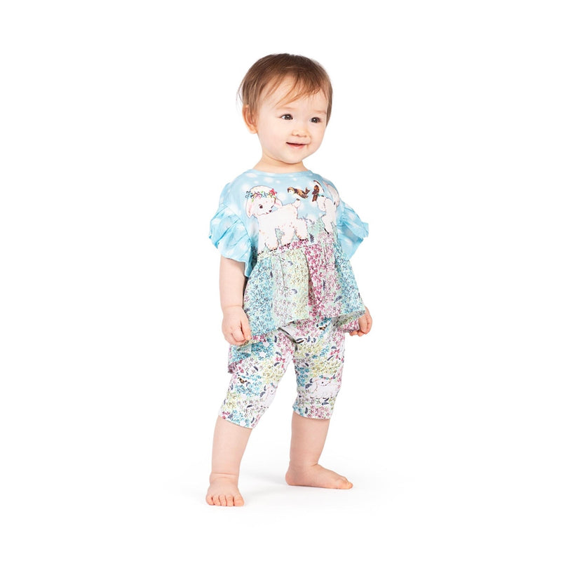 Paper Wings 3/4 baby Leggings Spring