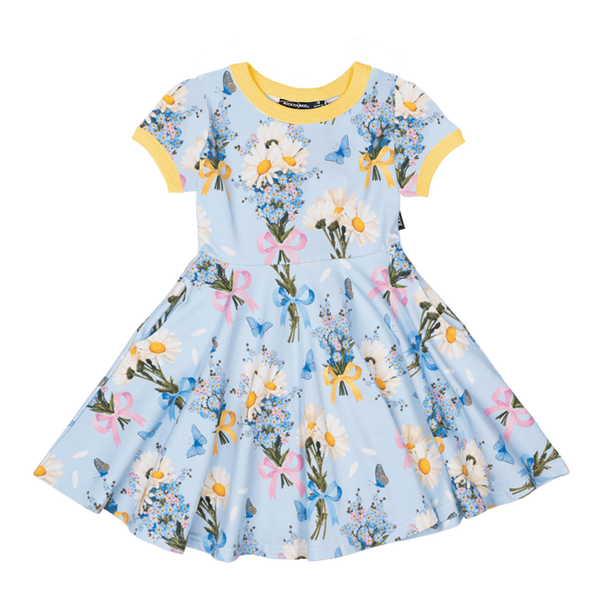 Rock your baby dear mum waisted dress in floral