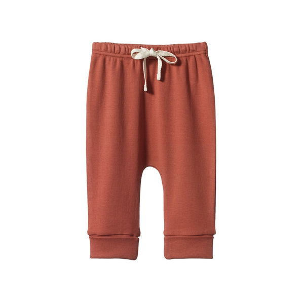 Nature Baby drawstring pants coco in brown