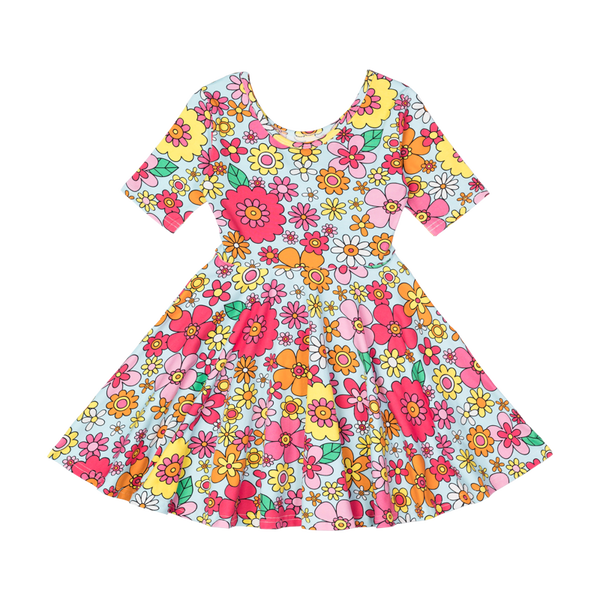 Rock your baby notebook mabel waisted dress in floral