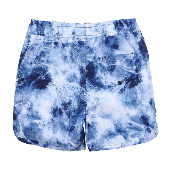 Minihaha Max Swirl Boardshorts in blue swirl