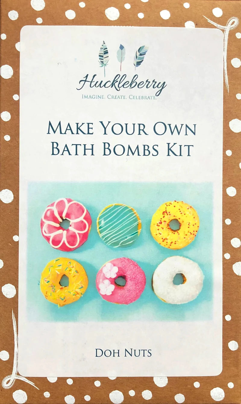 Huckleberry make your own bath bomb kits - doh nuts