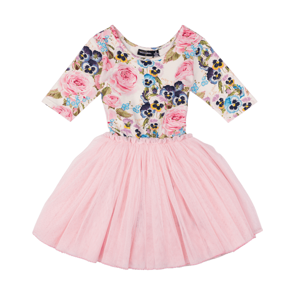 Rock Your Baby Violet mabel circus dress in white