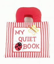 Dyles My Quiet Book in Red Stripe