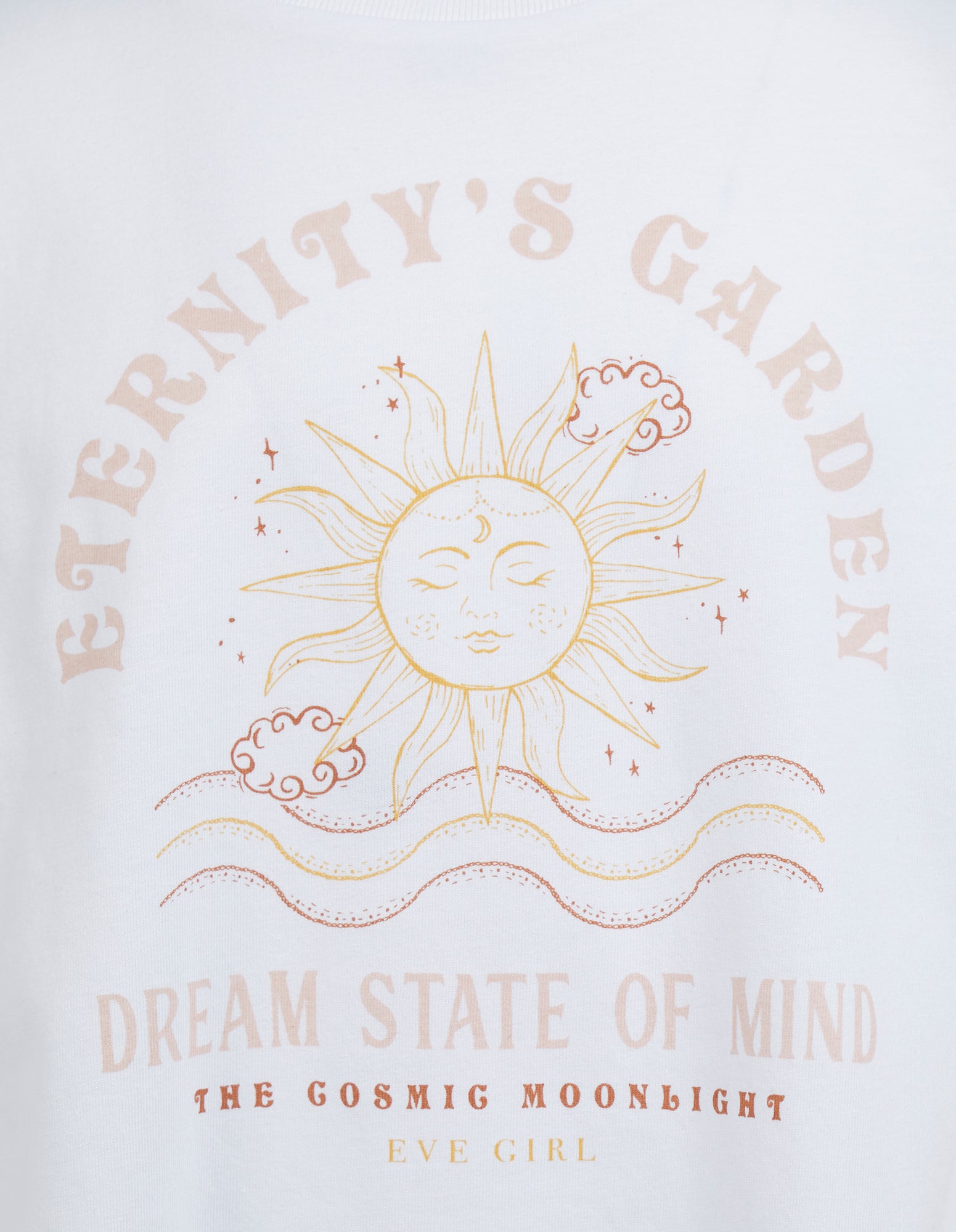 Eve Girl eternity t-shirt in white