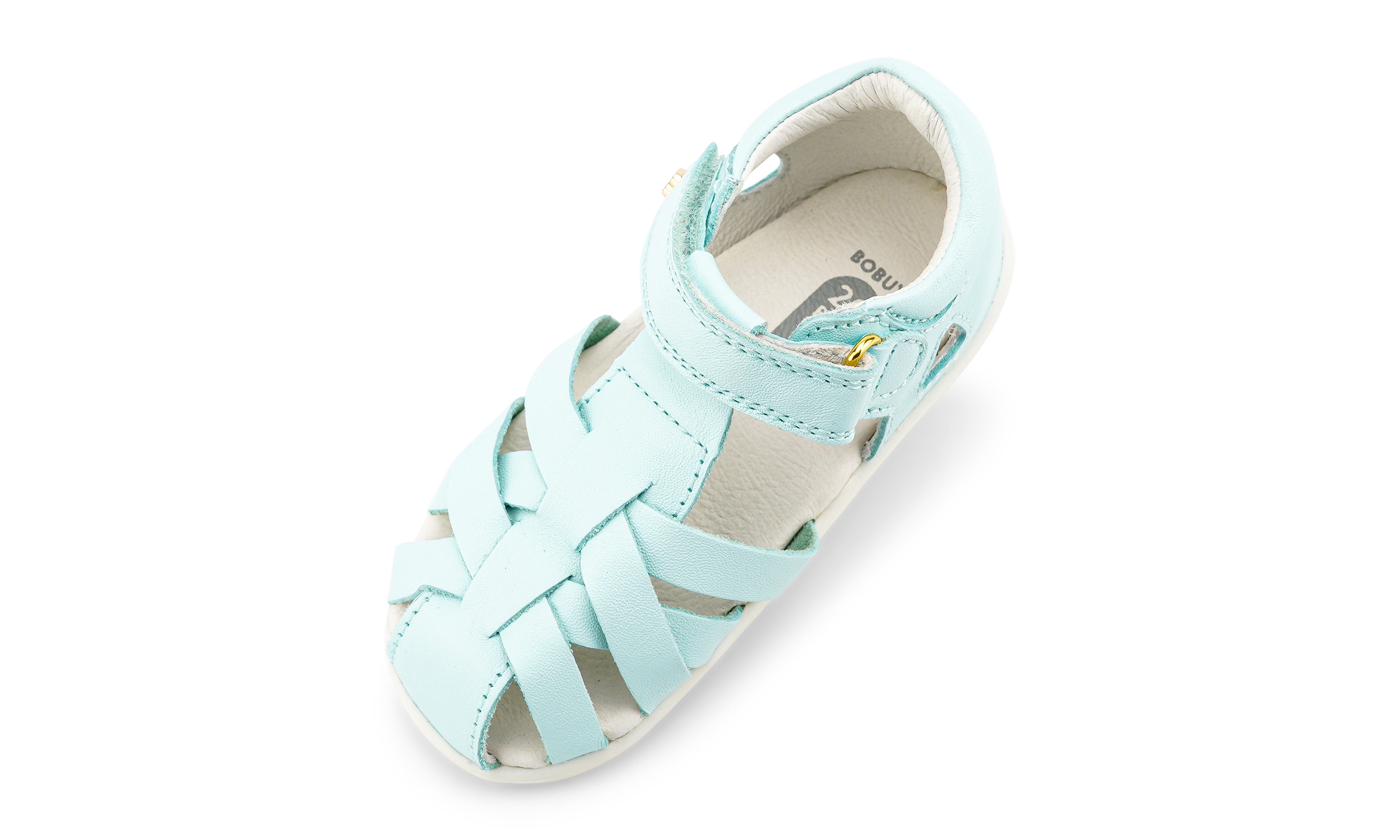 Bobux step up tropicana 11 sandal mist in blue