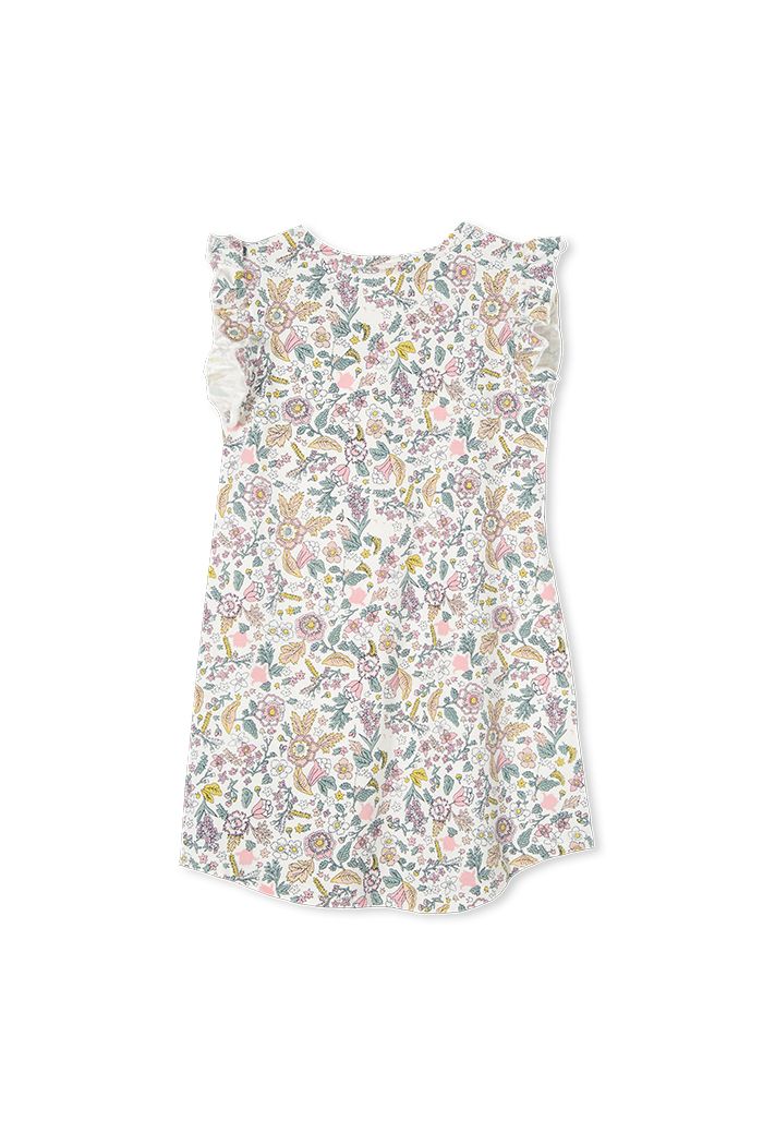 Milky antique floral nightie