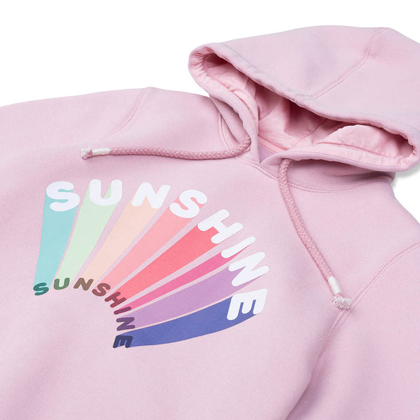 Alphabet Soup sunshine hoody in dusty pink