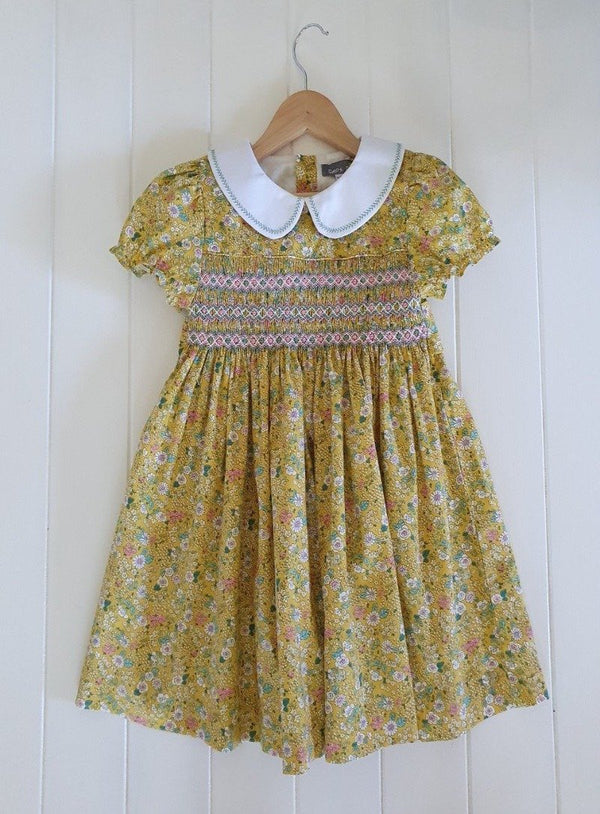 Smox Rox Indiana dress in  buttercup yellow