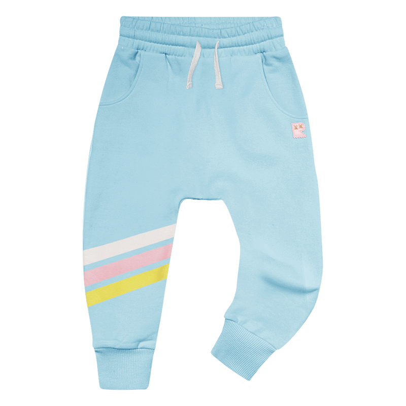 Rock Your Baby Warrior Girl Track pants in blue
