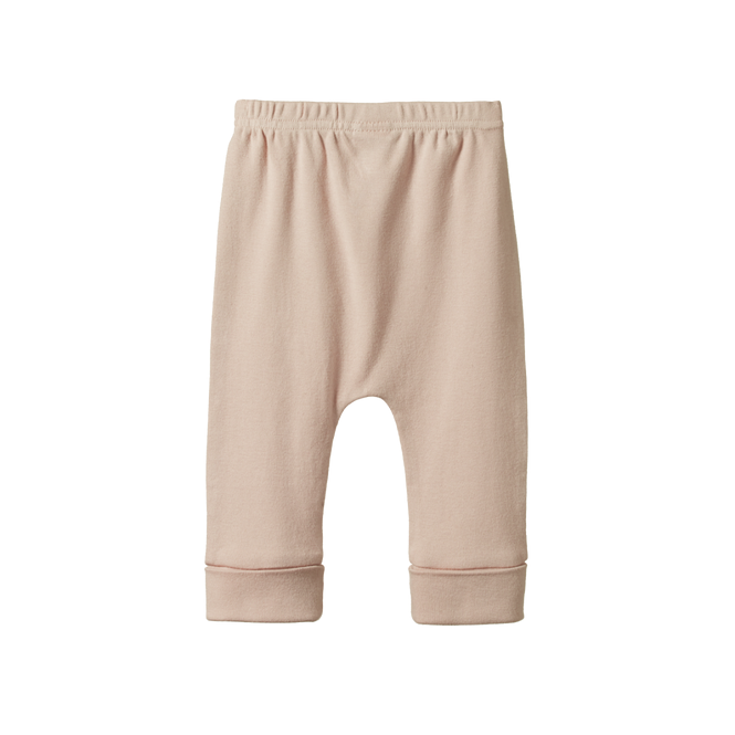 Nature Baby drawstring pant rose dust in pink