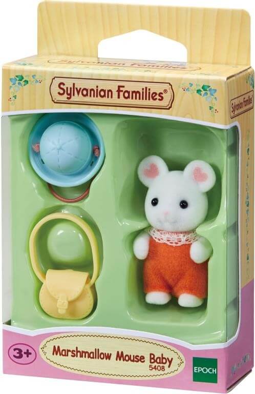 Sylvanian Families - Marshmallow Mouse Baby