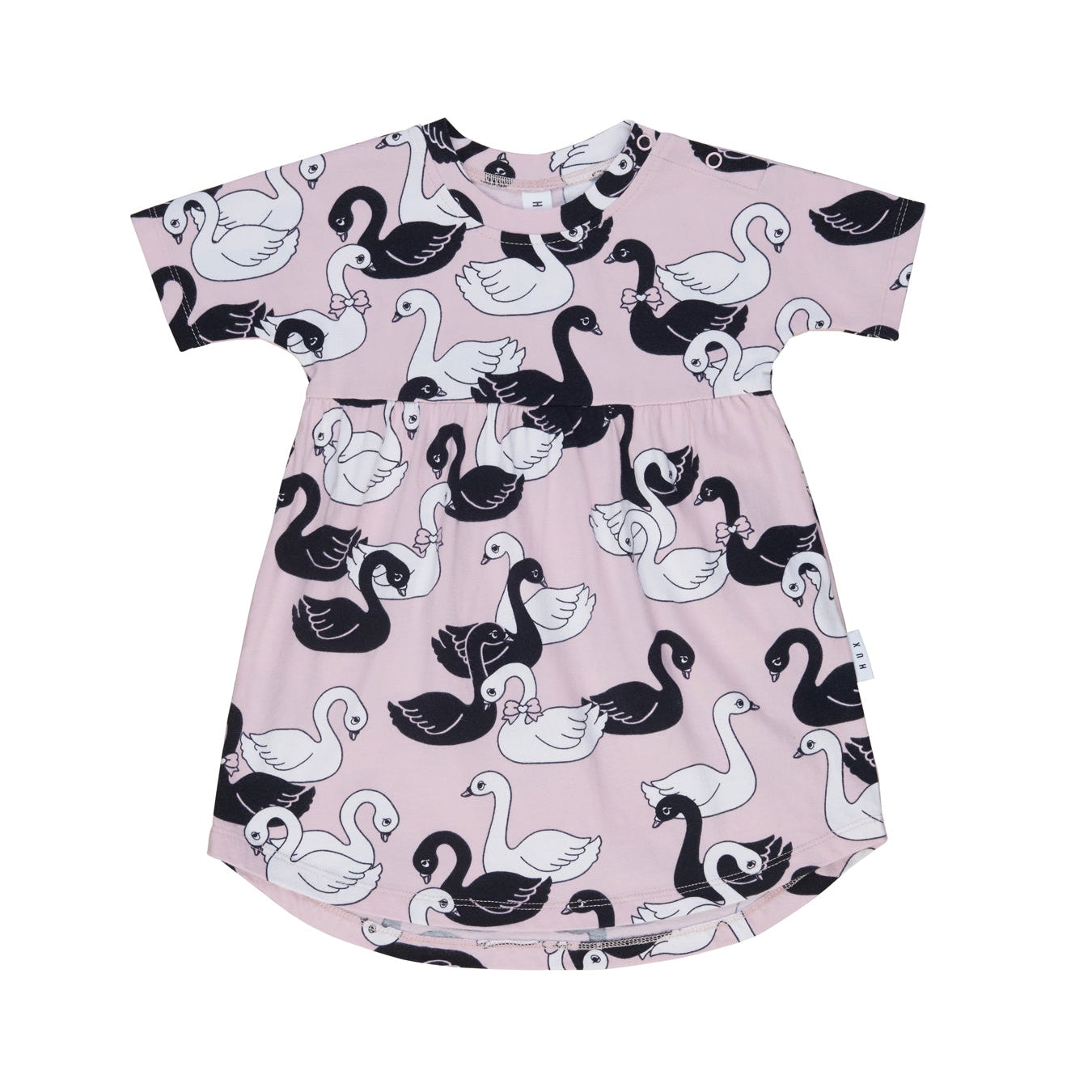 Huxbaby Swanlake Swirl Dress in pink