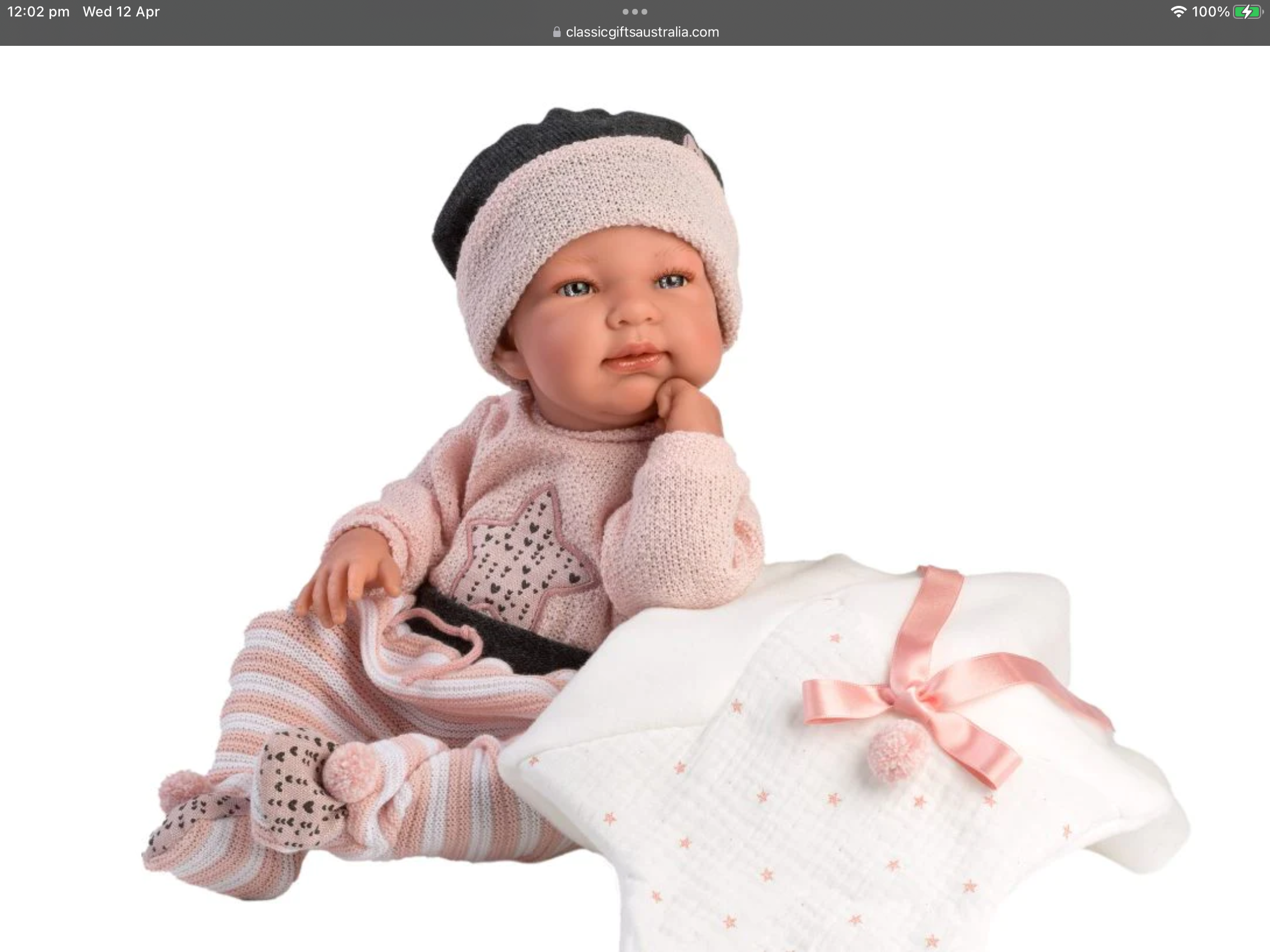 Llorens baby doll Tina