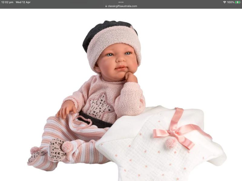 Llorens baby doll Tina