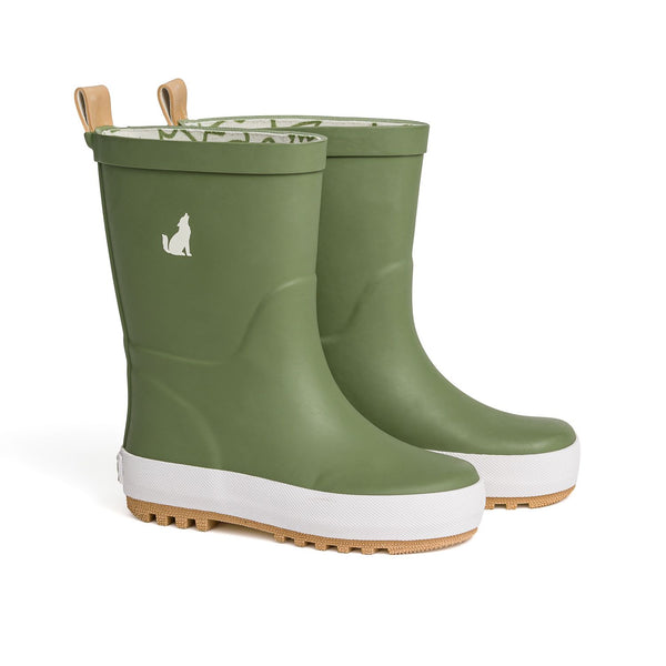 Crywolf Gumboots Khaki in green