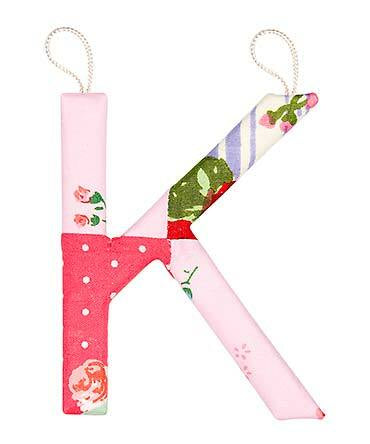 Toshi Alphabet Letters A - Z  Rose in pink