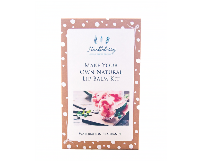 Huckleberry Make your own natural lip balm kit - Watermelon