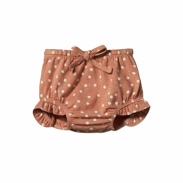 Nature baby petal bloomers in flora cork