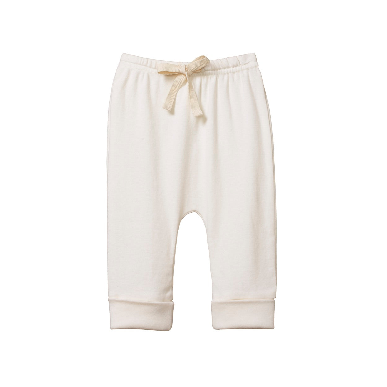 Nature Baby drawstring pants natural in cream