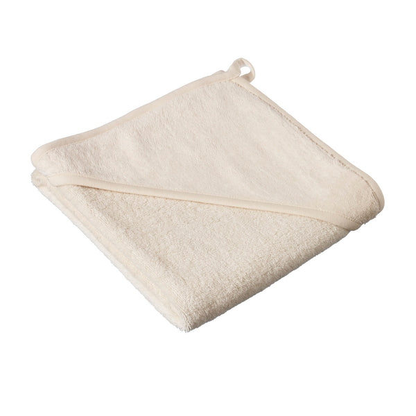 Nature Baby Hooded stretch bath towel natural in cream