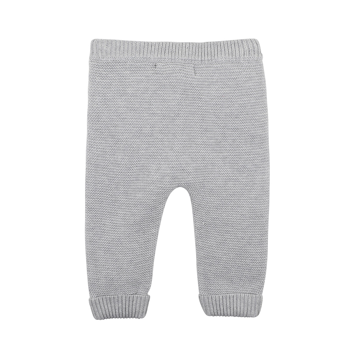 Bebe Llama knit pants grey marle in grey