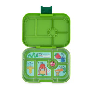 YumBox ORIGINAL Bento Lunch Box Monsters in Go Green