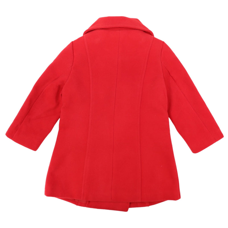 Korango  Long overcoat in red