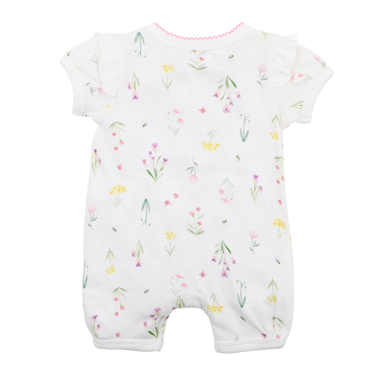 Bebe Hana ss zip romper in hana print