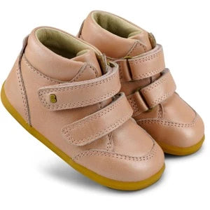 Bobux Step up Timber Boot Dusk Pearl in pink