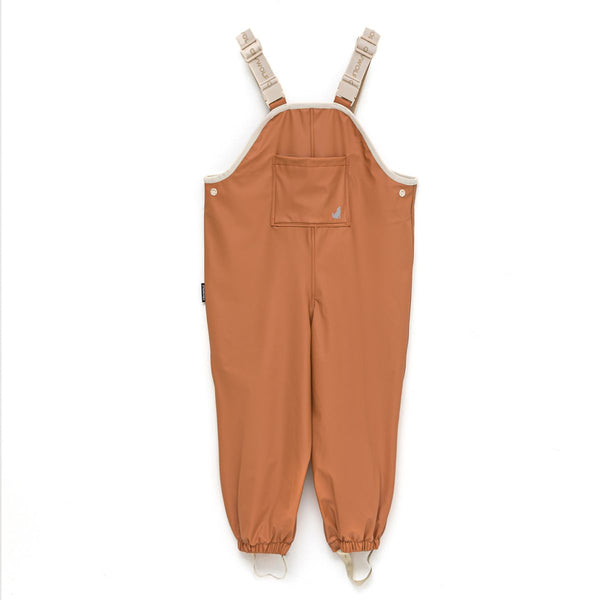 Crywolf Rain Overalls hazel in brown