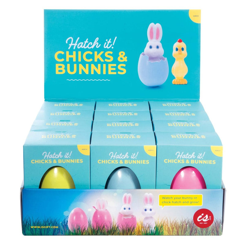 Hatch it chicks and bunnies in assorted colours