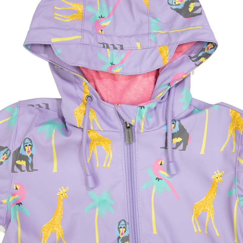 Korango Safari Rain Suit in Lilac Multi