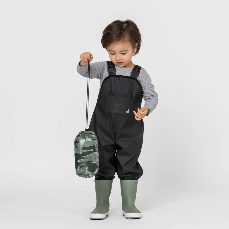 CryWolf Rain Overalls in black