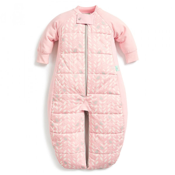 ErgoPouch 2.5 Tog Sleep Suit  Bag Spring Leaves in pink