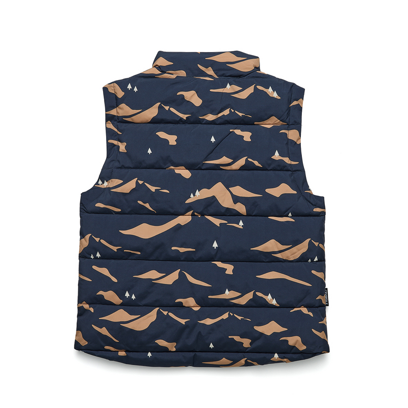 Crywolf Reversible Vest Great Outdoors in Multi