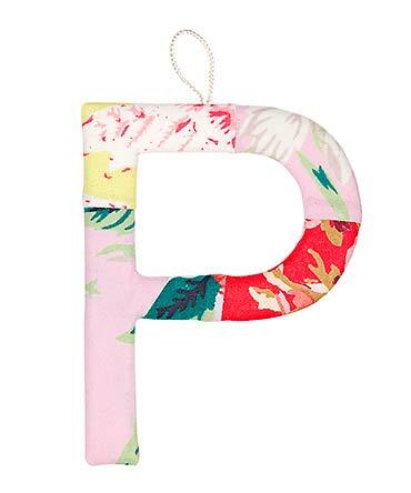 Toshi Alphabet Letters A - Z  Rose in pink