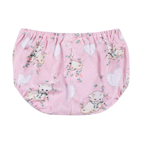 Paper Wings Jersey Bloomers Heart Kittens