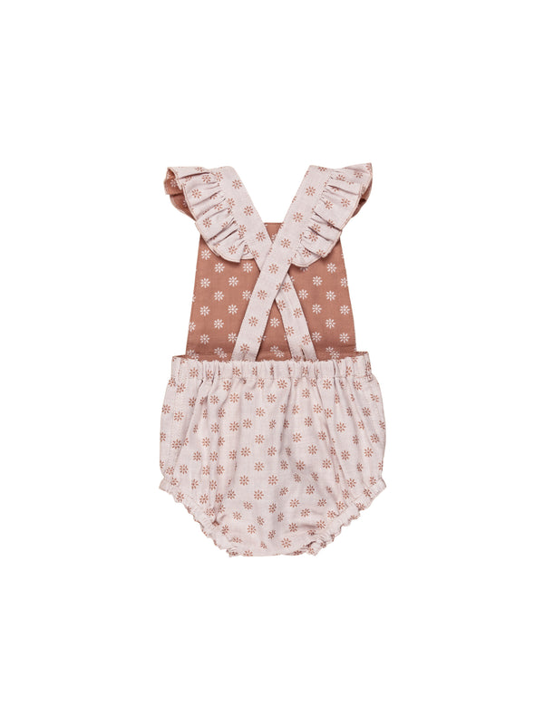 Huxbaby Reversible Playsuit Daisy Muslin