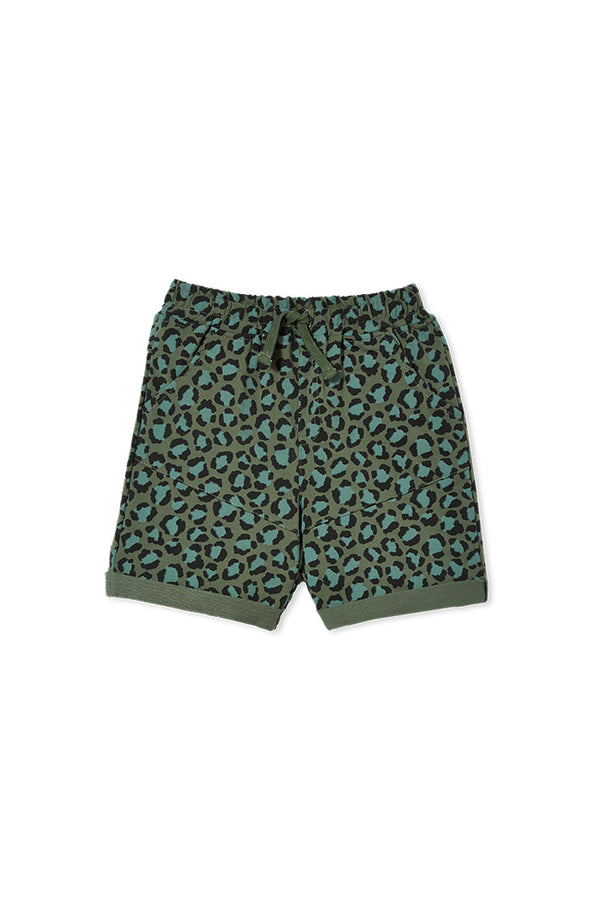 Milky animal shorts in green