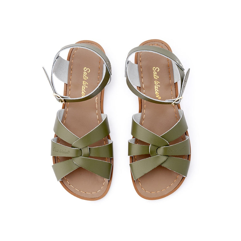 ladies-original-salt-water-sandals---olive-in-green