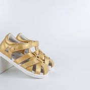 Bobux I-Walk tropicana II quick dry sandals in gold