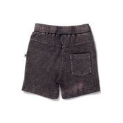 Minti Clash  Shorts Black Wash in black