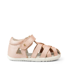 Bobux Step Up tropicana II seashell shimmer in pink