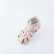 Bobux Step Up tropicana II seashell shimmer in pink